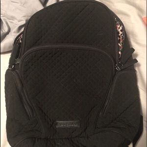 Vera Bradley black backpack mini
